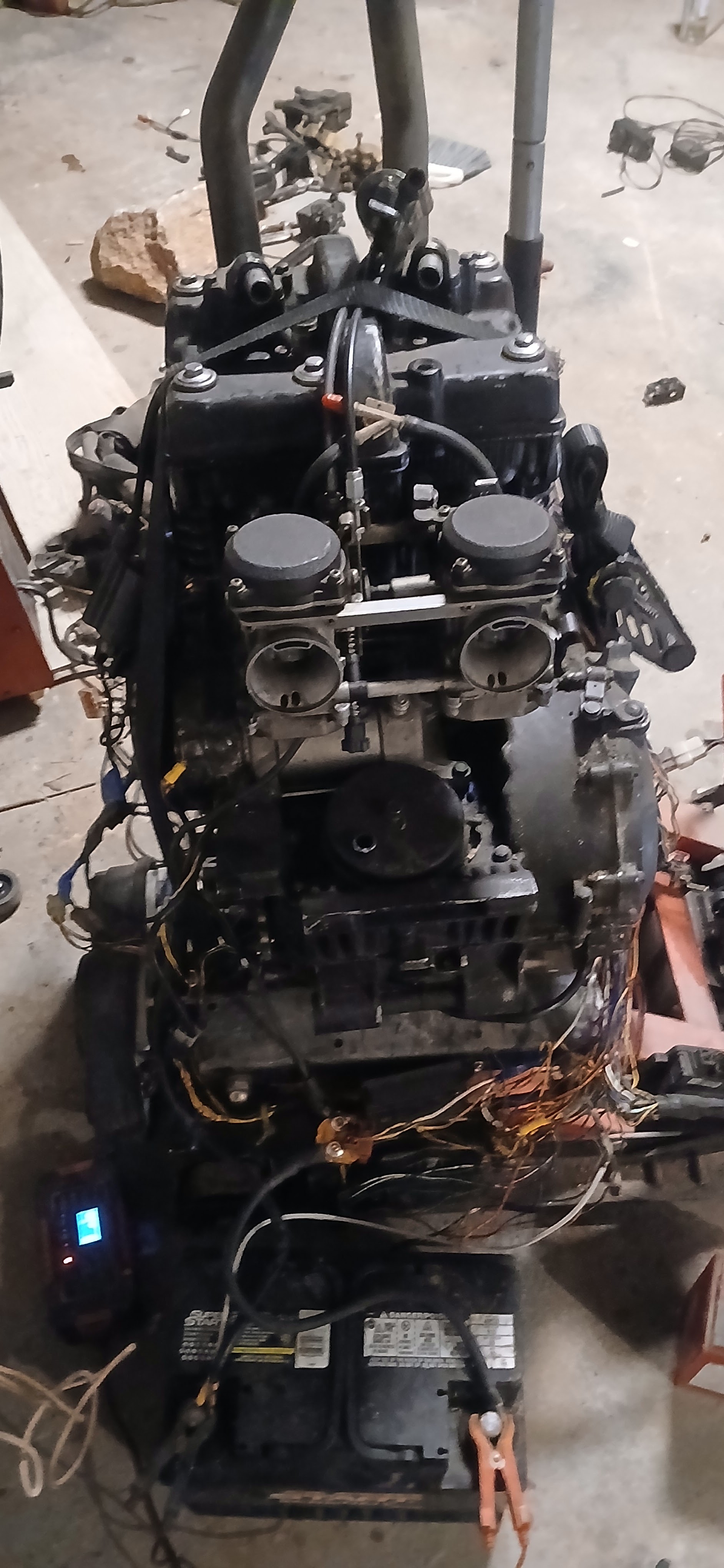 Engine and equipment in my Anderson shop